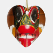 Schöne sri-lankische Kunst der traditionellen Feue Keramik Ornament (Rechts)