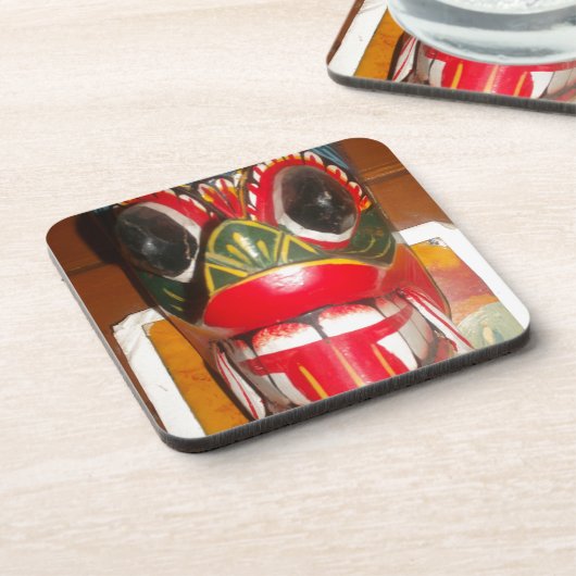 Schöne sri-lankische Kunst der traditionellen Feue Untersetzer (Linke Seite)