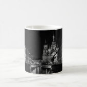 Schöne St. Petersburg Russland Schwarz-Weiß-Tasse Kaffeetasse (Mittel)