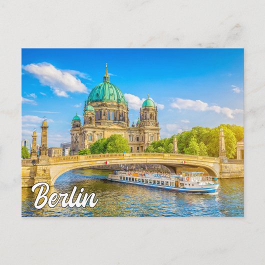 Schöne Stadt Berlin, Deutschland Postkarte (Vorderseite)