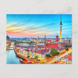 Schöne Stadt Berlin, Deutschland Postkarte