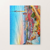 Schöne Stadt Berlin, Deutschland Puzzle (Vertikal)