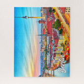 Schöne Stadt Berlin, Deutschland Puzzle (Vertikal)