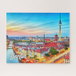 Schöne Stadt Berlin, Deutschland Puzzle