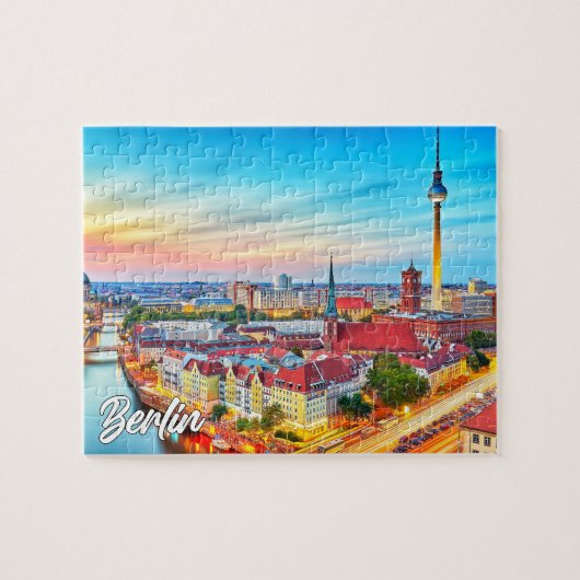 Schöne Stadt Berlin, Deutschland Puzzle (Horizontal)