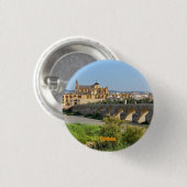 Schöne Stadt Cordoba in Spanien, Reise Button (Vorne & Hinten)