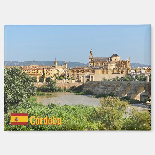 Schöne Stadt Cordoba in Spanien, Reise Magnet (Vorderseite)