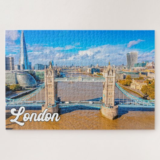 Schöne Stadt London, England Puzzle (Horizontal)