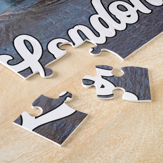 Schöne Stadt London, England Puzzle (Seite)