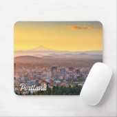 Schöne Stadt Portland, Oregon Mousepad (Mit Mouse)