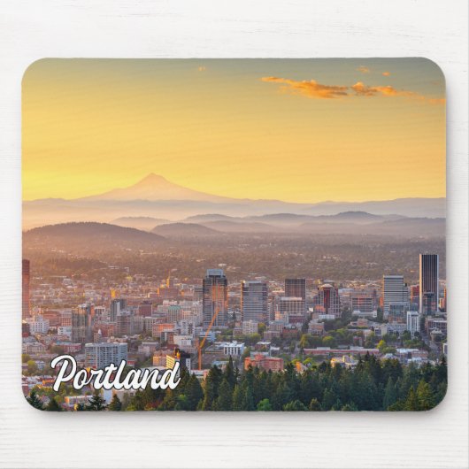 Schöne Stadt Portland, Oregon Mousepad (Vorne)