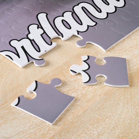 Schöne Stadt Portland, Oregon Puzzle (Seite)