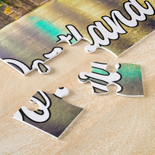 Schöne Stadt Portland, Oregon Puzzle (Seite)