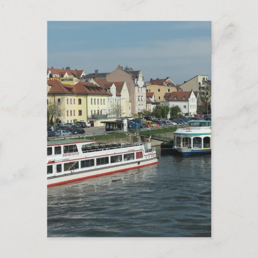 Schöne Stadt Regensburg Postkarte (Vorderseite)
