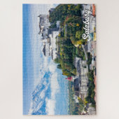 Schöne Stadt Salzburg, Österreich Puzzle (Vertikal)