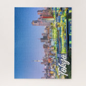 Schöne Stadt Tokio, Japan Puzzle (Vertikal)