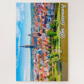 Schöne Stadt Ulm, Deutschland Puzzle (Vertikal)