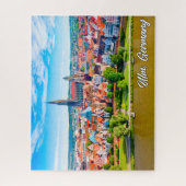 Schöne Stadt Ulm, Deutschland Puzzle (Vertikal)