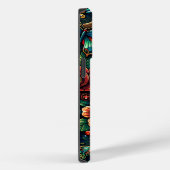 Schöne Steampunk Gears und Rose Case-Mate iPhone Hülle (Rückseite / Rechts)