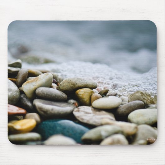 Schöne Steine Mousepad (Vorne)