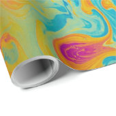 Schöne Sterne Geschenkpapier (Rolleneckpunkt)