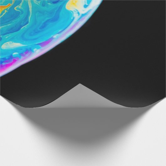 Schöne Sterne Geschenkpapier (Ecke)