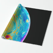 Schöne Sterne Geschenkpapier (Ungerollt)