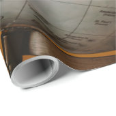 Schöne Sterne Geschenkpapier (Rolleneckpunkt)