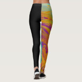 Schöne Sterne Leggings (Rückseite)