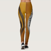 Schöne Sterne Leggings (Rückseite)