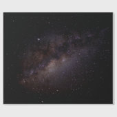 Schöne Sterne Nightsky-Fotografie Geschenkpapier (Flach)