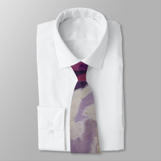 Schöne Stiefmütterchen Lila Violett Grün Gelb Krawatte (Gebunden)