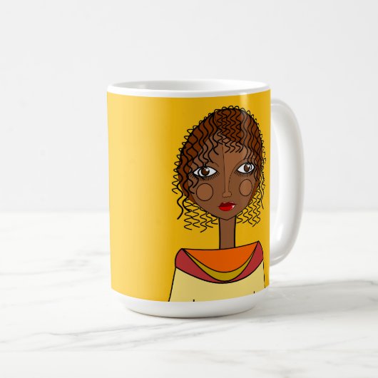 Schöne, stilvolle Tasse (VorderseiteRechts)