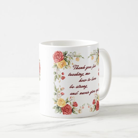 Schöne Stimmung Für Mama Wrap Kaffeetasse (VorderseiteRechts)