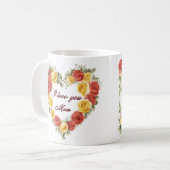 Schöne Stimmung Für Mama Wrap Kaffeetasse (Vorderseite Links)