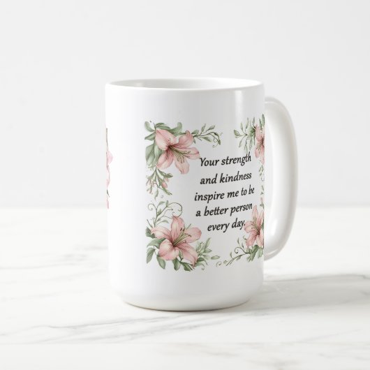 Schöne Stimmung Für Mama Wrap Kaffeetasse (VorderseiteRechts)