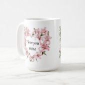 Schöne Stimmung Für Mama Wrap Kaffeetasse (Vorderseite Links)