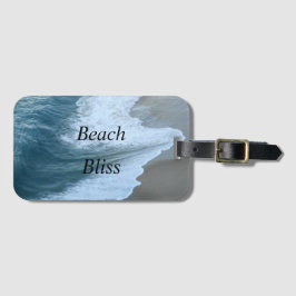 Schöne Strandblicke Gepäckanhänger