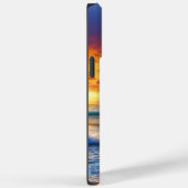 schöne Strände und klares Meer Sonnenuntergang Case-Mate iPhone Hülle (Rückseite / Rechts)