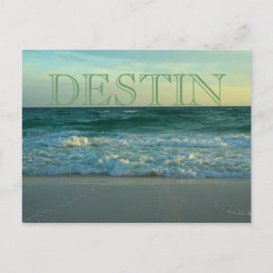 Schöne Strände von Destin, Florida Postkarte