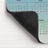 Schöne Strandfotografie 2026 Kalender Mousepad (Ecke)