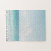 Schöne Strandfotografie Cool Blue Ocean Skies Puzzle (Horizontal)
