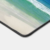 Schöne Strandfotografie Custom Ocean Zuhause Schreibtischunterlage (Ecke)