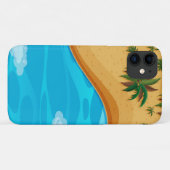 Schöne Strandlandschaft Case-Mate iPhone Hülle (Rückseite (Horizontal))