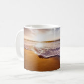 Schöne Strandlandschaft Kaffeetasse (Vorderseite Links)