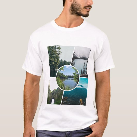 Schöne Strandlandschaft  T-Shirt (Vorderseite)
