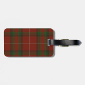Schöne Stuart von Brute Tartan Karierter Gepäckträ Gepäckanhänger (Rückseite horizontal)