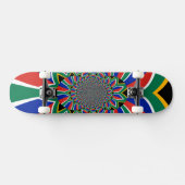 Schöne Südafrika-Flagge Skateboard (Horizontal)