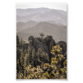 Schöne Süddakota Berge Landschaft Fotodruck