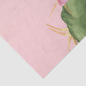 Schöne Sukkulente Blume Seidenpapier (Detail)